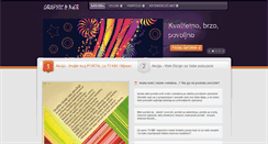 Desktop Screenshot of dizajn.veza.ba